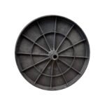 Rueda plástica carretilla diam. 360 x pisa 70 x buje 16,6