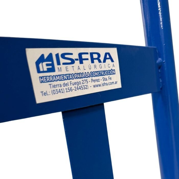 Carreta reforzada, alto 1,30 m R-250 neumatica-Base 280x340x3.2mm - Imagen 3