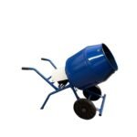 Hormigonera 130 L-Motor 3/4 HP-Rueda maciza plastica 360x70 - Imagen 2