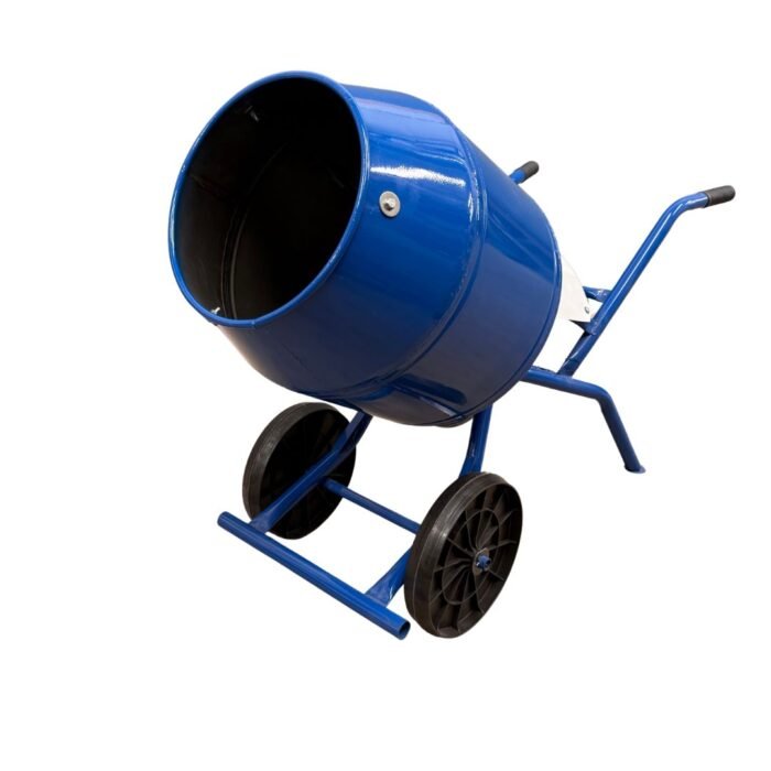 Hormigonera 130 L-Motor 3/4 HP-Rueda maciza plastica 360x70 - Imagen 4
