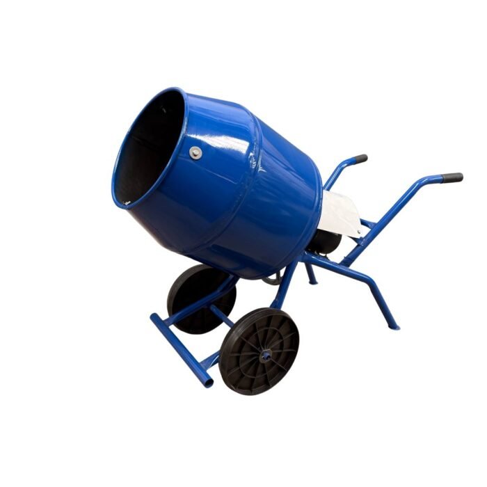 Hormigonera 130 L-Motor 3/4 HP-Rueda maciza plastica 360x70 - Imagen 7