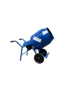 Hormigonera reforzada 150 L - Motor 1 HP - Rueda maciza 360x70 - Imagen 4