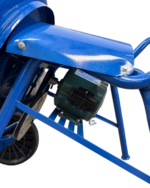 Hormigonera reforzada 150 L - Motor 1 HP - Rueda maciza 360x70 - Imagen 3