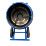 Hormigonera reforzada 130 L -Motor 3/4 HP -R. maciza 330x60 - Imagen 3