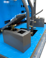 Allanadora doble, diametro 960 MM motor Honda 21 HP GX690 - Imagen 3