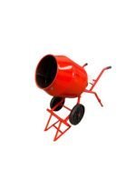 Hormigonera 130 L - Motor 1 HP - Rueda maciza plástica c/cab